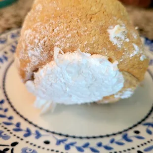 July 2021: Pic 1 of 2-- a HUGE Cream Horn @ $2.99 (Excellent)