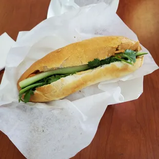 Chicken Bahn mi