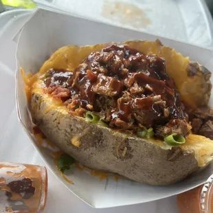 Loaded Potato with Brisket