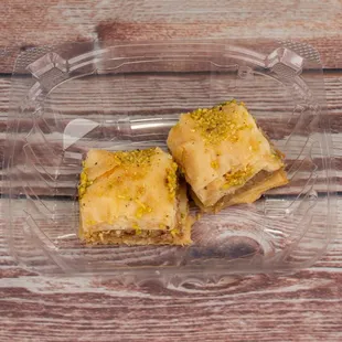 Fresh made baklava every day