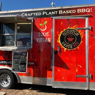 The Houston Sauce Food truck.