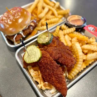 Tenders and Waffles