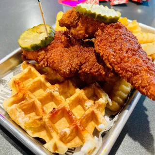Tenders & Waffles