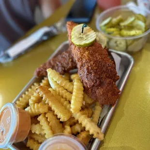 Tenders and fries