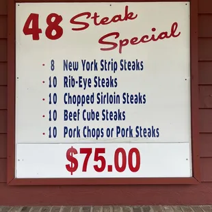 Steak Special