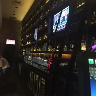 a man sitting at a bar