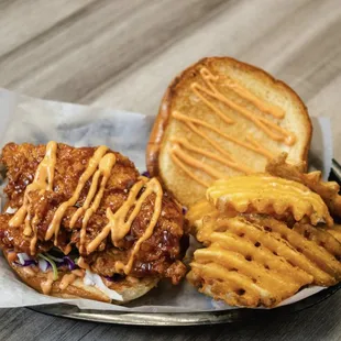 Southern Fried Screwed Up Chicken Sandwich