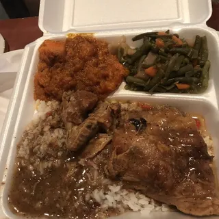 Smothered Chicken Plate