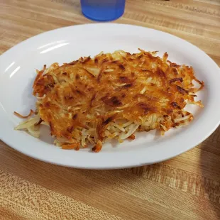 Side of hash browns (bigger on the plate than it looks in the pic)