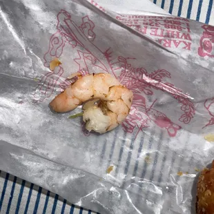 Not very high quality shrimp