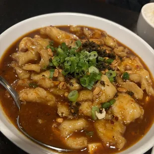 Mala fish with tofu
