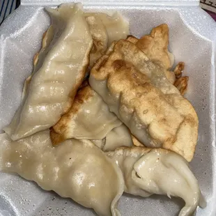 Pork fried dumplings