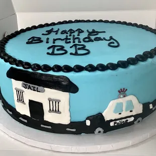 a birthday cake