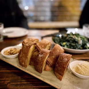 Sea Wolf Sourdough | fennel-honey butter, roasted garlic, balsamic