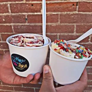 Fruity Rebels Ice Cream, Strawberry cheesecake