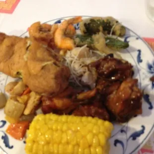 Chex Mex!  Chinese with jalapenos and rellenos!