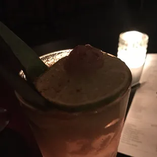 Pirate punch. Gets set on fire and taste great!