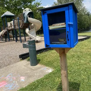 If you would like to drop off books for someone to pick up