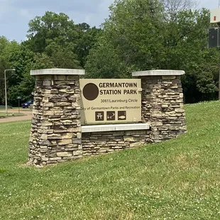Park Sign