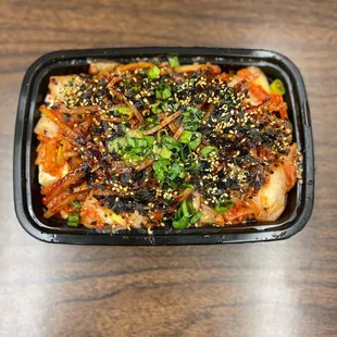 Kimchee Tofu Salad
