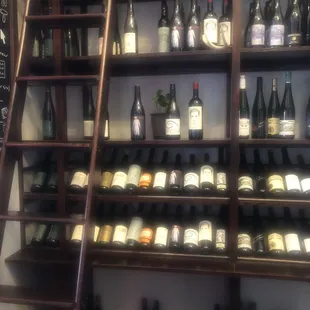 It's like a library, but instead of books; it's wine!