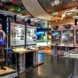 Perfect place to have this type of exhibit.