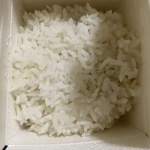 White Steamed Rice