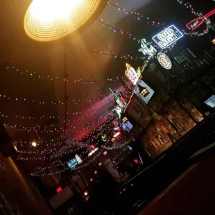 The lights are old speakers