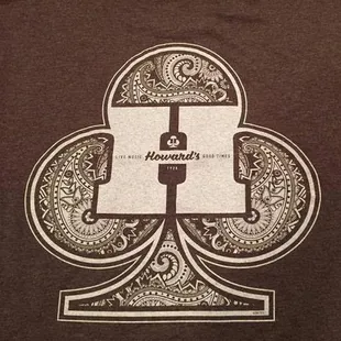 the back of a t - shirt