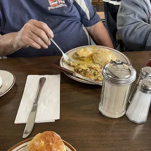 Eggs Benedict.