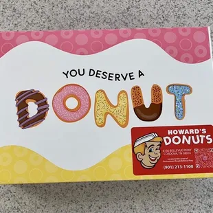you deserve a donut