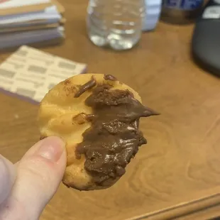 Smushed flat straight from Howard's drive thru.