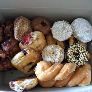 Box of donuts.