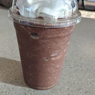 I think this is Blended Chocolate Mocha, regular size.