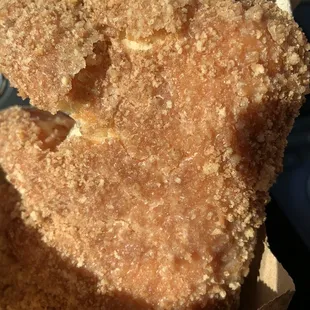 Apple bear claw (w/ crumb)