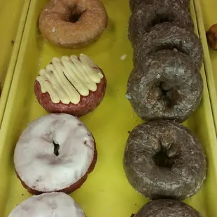 a variety of doughnuts