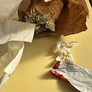 Breakfast burrito to go