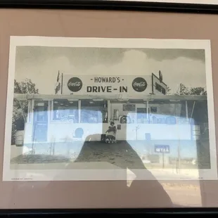 a reflection of the drive - in