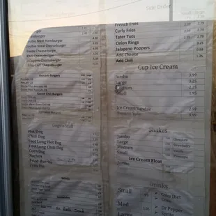 Window menu 1