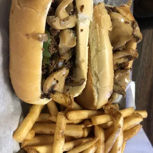 Delux steak and cheese