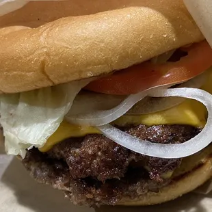 Howdy double cheeseburger