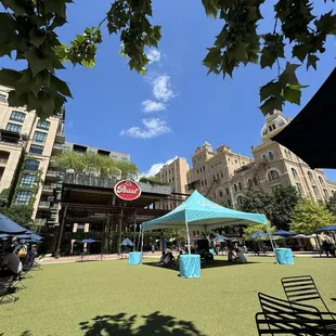 Outdoor seating area views!