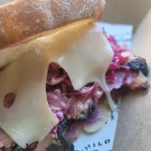 Pastrami Reuben (half)