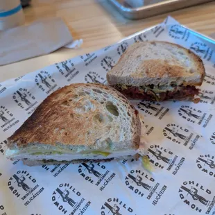 Turkey Olive Pesto Sandwich