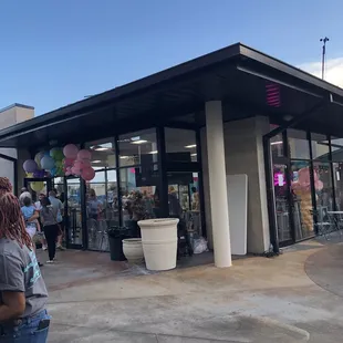 Grand Opening building entrance