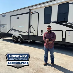 Cheers for another happy camper!  Congrats Mr. Castillo on the 2020 Forest River Sierra 383RBLOK. Welcome to the Howdy RV family!