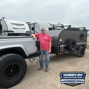 Woohoo!! Another happy camper!  Congrats Mr. Pearson on the 2021 InTech Flyer. Welcome to the Howdy RV family! Safe travels.