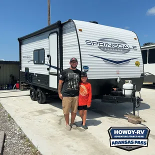 Awesome!! Another happy camper!  Congrats Mr. Ramos on the new Keystone Springdale 202RD! Welcome to the Howdy RV family! Safe travels