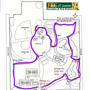 Looking for a one mile route to walk or jog? Howe has you covered! Note the route isn't marked well, use this map.