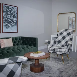 bridal suite or green room